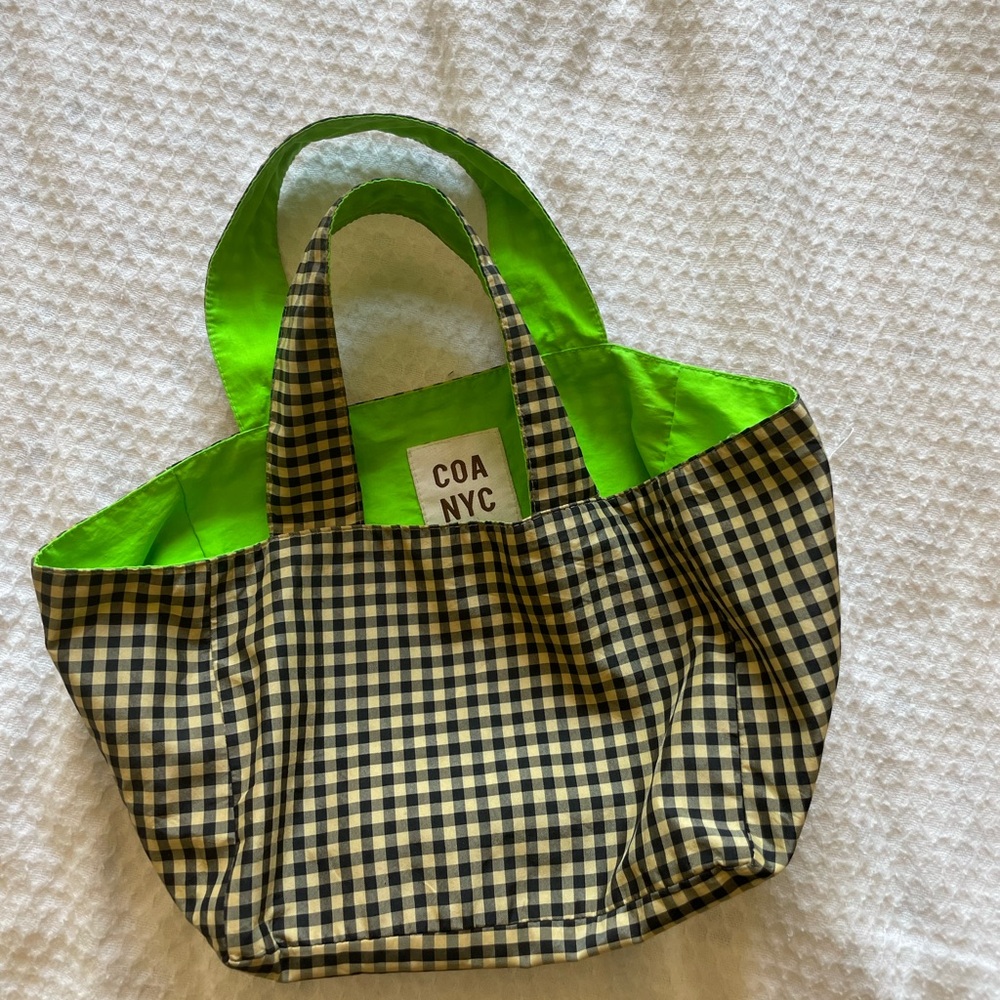 COA NYC silk bag
